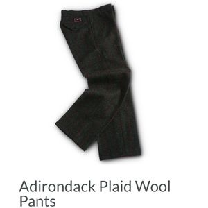 Johnson woolen mill Adirondack plaid pants